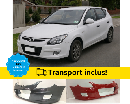 i30 2007-2016 - Bara fata Hyundai i30 2007-2010 Negru Alb Rosu Albastru Gri Verde Maro VOPSITA