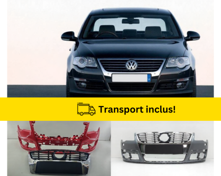 PASSAT B6 2005-2010 - Bara fata, Grila radiator VW Passat B6 2005-2010 Negru Gri Albastru Alb Rosu vopsita la culoarea masini