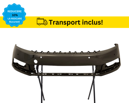 PASSAT B7 2010-2014 - Bara fata VW Passat B7 2010-2014 cu senzori parcare 4x Maro LC8Z Moccabrown VOPSITA