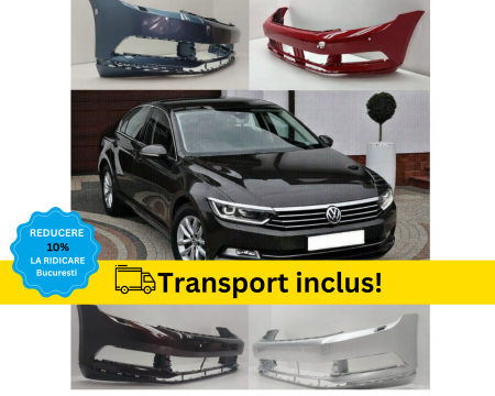 PASSAT B8 2014-2021 - Bara Fata VW Passat B8 2014-2021 Negru Gri Alb Albastru Verde Auriu Visiniu la culoarea masini vopsita