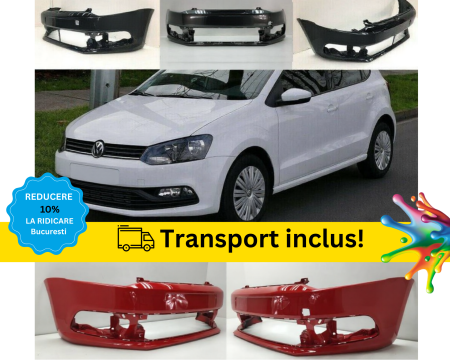 Bara Fata VW Polo 6C 2014-2017 Negru Gri Alb Albastru Verde Auriu Galben la culoarea masini vopsita