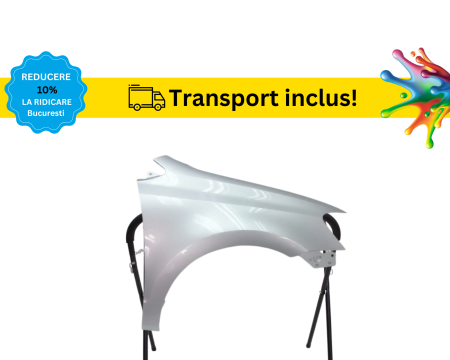 Aripa Fata VW Polo 6R 6C 2009-2017 Negru Gri Alb Albastru Verde Auriu Galben la culoarea masini vopsita [4]