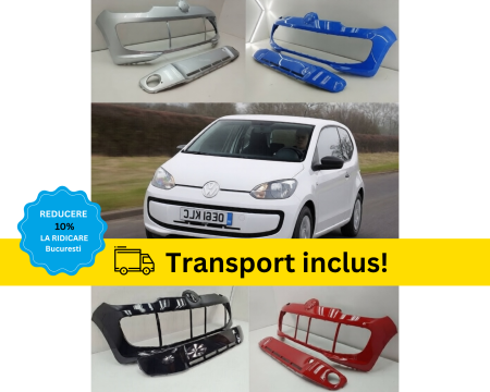 UP 2012-2023 - Bara fata + Bandou VW UP 2012-2016 Negru Rosu Alb Gri Albastru Verde VOPSITA