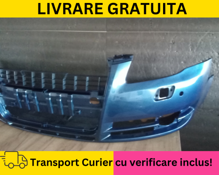 Bara fata Audi A4 B7 2004-2007 cu spalator far Albastru la culoare VOPSITA [1]