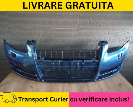 A4 B7 2004-2007 - Bara fata Audi A4 B7 2004-2007 cu spalator far Albastru la culoare VOPSITA