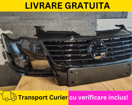 Bara + Grila radiator fata VOPSITA LC8Z Maro VW Passat B6 2005-2010 [2]