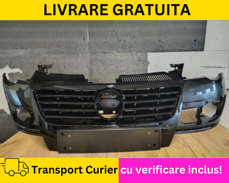 PASSAT B6 2005-2010 - Bara + Grila radiator fata VOPSITA LC8Z Maro VW Passat B6 2005-2010