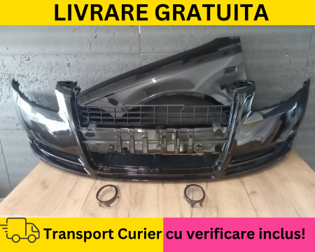 A4 B7 2004-2007 - Bara + Aripa stanga + Ornamente fata Audi A4 B7 2004-2007 LZ7L Gri la culoare VOPSITA