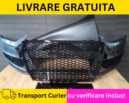 AUDI - Bara + Grile + Aripa stanga fata VOPSITA GRI LK7R Audi A4 B8.5 2012-2015