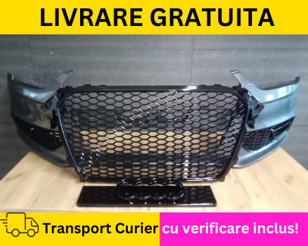 AUDI - Bara + Grile fata VOPSITA GRI LK7R Audi A4 B8.5 2012-2015