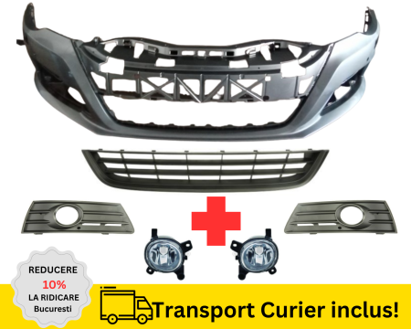 PASSAT CC 2008-2017 - Bara Grile fata cu proiectoare ceata VW Passat CC 2008-2012 LC8Y Maro la culoare VOPSITA