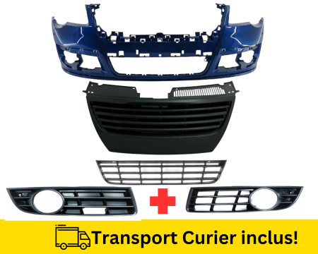 PASSAT B6 2005-2010 - Bara Grile fata VW Passat B6 2005-2010 LA5E Albastru la culoare VOPSITA
