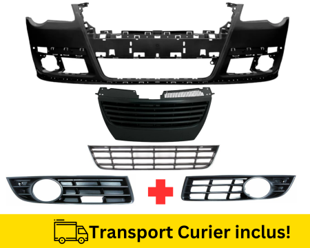 PASSAT B6 2005-2010 - Bara Grile fata VW Passat B6 2005-2010 LC9X Negru la culoare VOPSITA