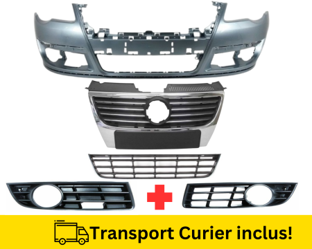 PASSAT B6 2005-2010 - Bara Grile fata VW Passat B6 2005-2010 LB5M Albastru la culoare VOPSITA