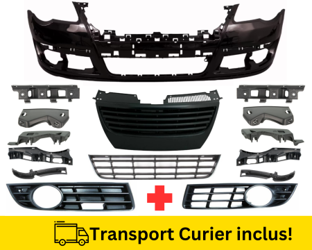 PASSAT B6 2005-2010 - Bara Grile, suporti fata VW Passat B6 2005-2010 LC8Z Maro la culoare VOPSITA