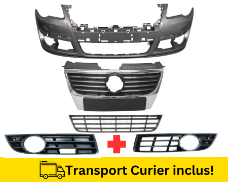 PASSAT B6 2005-2010 - Bara Grile fata VW Passat B6 2005-2010 LA7T Gri la culoare VOPSITA