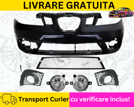 Bara + Grile + Proiectoare fata Alb LB9A Seat IBIZA CORDOBA 6L 2006-2008 VOPSITE TU Alegi culoarea [1]
