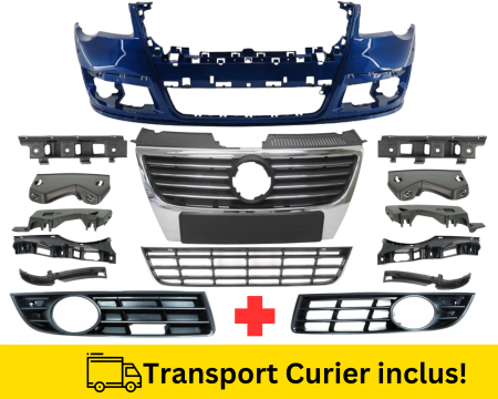 PASSAT B6 2005-2010 - Bara Grile, suporti fata VW Passat B6 2005-2010 LD5Q Albastru la culoare VOPSITA