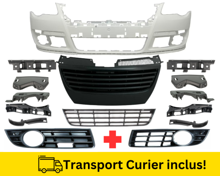 PASSAT B6 2005-2010 - Bara Grile, suporti fata VW Passat B6 2005-2010 LB9A Alba la culoare VOPSITA