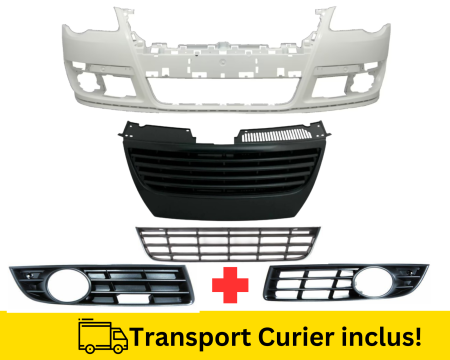 PASSAT B6 2005-2010 - Bara Grile fata VW Passat B6 2005-2010 LB9A Alba la culoare VOPSITA