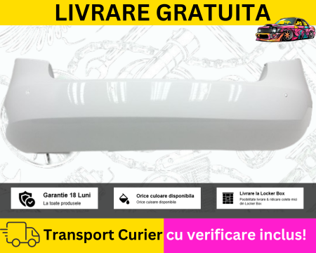 SKODA - Bara spate Alba F9E LB9A Skoda Fabia 5J 2007-2014 cu senzori parcare VOPSITA TU Alegi culoarea