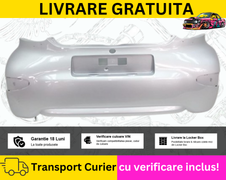 AYGO 2005-2014 - Bara spate Gri Argintiu Toyota Aygo 2005-2014 VOPSITA TU Alegi culoarea
