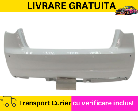 Bara spate Audi A3 8P 2008-2012 FSL Cu Senzori parcare Negru Gri Albastru Alb Rosu Maro Galben vopsita la culoarea masini  [3]