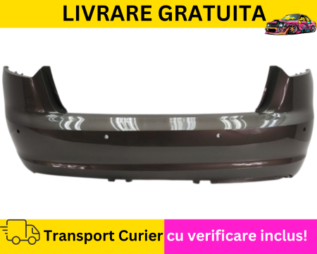 Bara spate Audi A3 8P 2008-2012 FSL Cu Senzori parcare Negru Gri Albastru Alb Rosu Maro Galben vopsita la culoarea masini  [6]