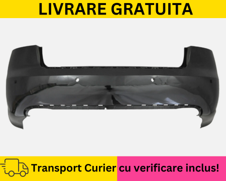 A4 B7 2004-2007 - Bara spate Negru LZ9Y VOPSITA Audi A4 B7 2004-2007 cu senzori parcare