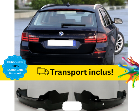 SERIA 5 F10 F11 2010-2017 - Bara spate BMW Seria 5 F11 2010-2017 COMBI Negru Gri Albastru Alb Rosu Maro vopsita la culoarea masini