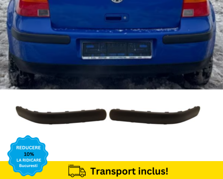 GOLF 4 IV 1998-2003 - Bandouri Bara spate VW GOLF 4 IV 1998-2003 Negru structurat