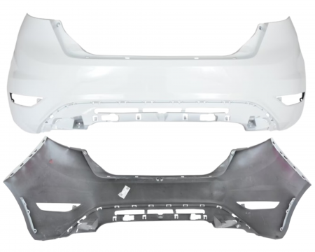 Ford - Bara spate Ford Fiesta MK7 2008-2013 Alb Frozen white