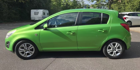 Bara spate Verde Opel Corsa D 2011-2014 Facelift 4 Usi VOPSITA TU Alegi culoarea [2]
