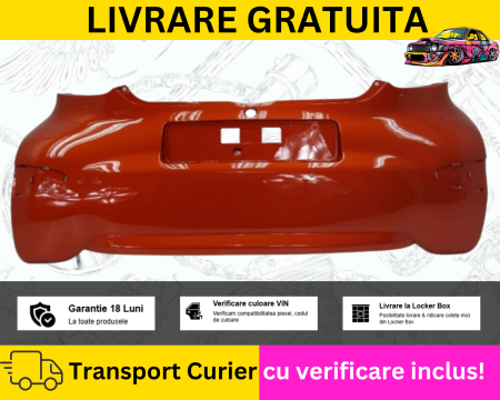 AYGO 2005-2014 - Bara spate Portocaliu Toyota Aygo 2005-2014 VOPSITA TU Alegi culoarea