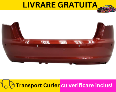 A3 8P 2003-2012 - Bara spate Rosu LZ3F Audi A3 8P Sportback 2004-2012 + Facelift Cu Senzori parcare VOPSITA TU Alegi culoarea