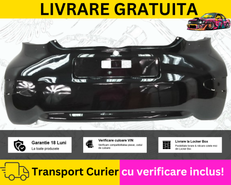 AYGO 2005-2014 - Bara spate Negru Toyota Aygo 2005-2014 VOPSITA TU Alegi culoarea