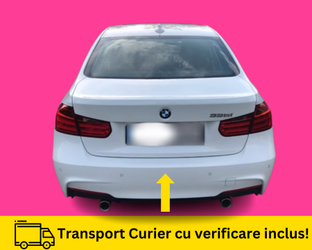 SERIA 3 F30 F31 2011-2017 - Bara spate Pachet M Look BMW Seria 3 F30 2011-2017 300 Alba la culoare VOPSITA