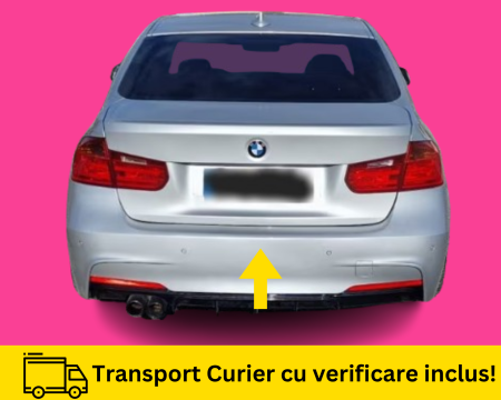 SERIA 3 F30 F31 2011-2017 - Bara spate Pachet M Look BMW Seria 3 F30 2011-2017 A83 354 Gri la culoare VOPSITA