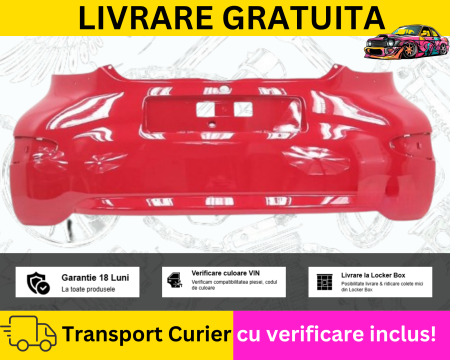 AYGO 2005-2014 - Bara spate Rosu Toyota Aygo 2005-2014 VOPSITA TU Alegi culoarea