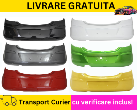 OPEL - Bara spate Negru Alb Rosu Gri Galben Verde Albastru Opel Corsa D 4 usi + Facelift 2006-2014 VOPSITA TU Alegi culoarea
