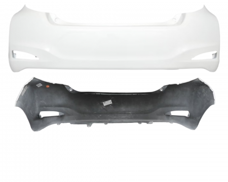 Yaris 2011-2014 - Bara spate Toyota Yaris 2011-2014 Alb 040