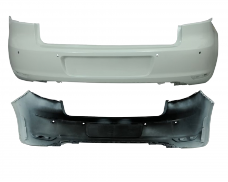 Golf 6 VI 2008-2012 - Bara spate Volkswagen Golf VI 6 Hatchback 2008-2012 cu senzori parcare Alb LB9A