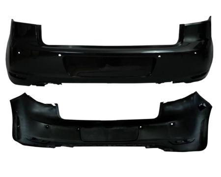 Golf 6 VI 2008-2012 - Bara spate Volkswagen Golf VI 6 Hatchback 2008-2012 cu senzori parcare Negru LC9X