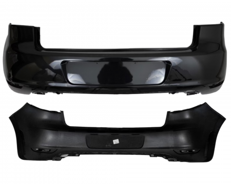 Golf 6 VI 2008-2012 - Bara spate Volkswagen Golf VI 6 Hatchback 2008-2012 Negru L041