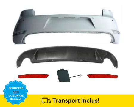GOLF 6 VI 2008-2012 - Bara spate completa VW Golf 6 VI GTI GTD 2008-2012 cu senzori NEVOPSITA