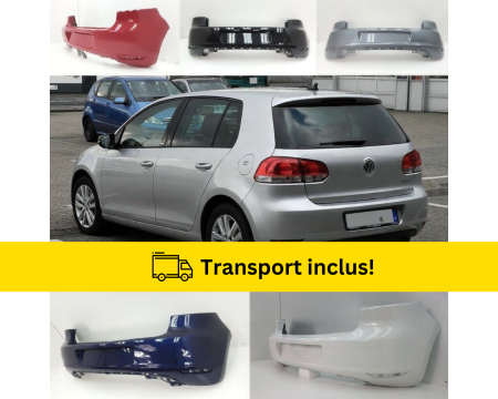 Bara spate VW Golf 6 VI Hatchback 2008-2012 fara senzori parcare Negru Gri Albastru Alb Rosu vopsita la culoarea masini