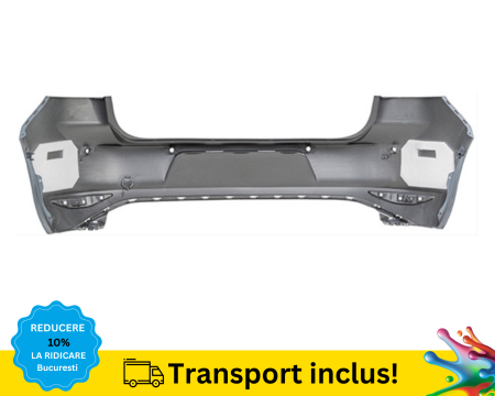 Bara Spate VW Golf 7 VII 2013-2017 Hatchback cu senzori de parcare 6x Grunduita 5G6807417ARGRU [1]