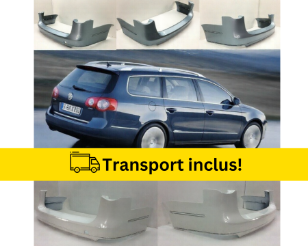 PASSAT B6 2005-2010 - Bara spate VW Passat B6 Variant 2005-2010 fara senzori parcare Negru Gri Albastru Alb Rosu vopsita la culoarea masini
