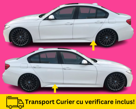 SERIA 3 F30 F31 2011-2017 - Set Praguri Pachet M LOOK BMW Seria 3 F30 2011-2017 300 ALBA la culoare VOPSITE