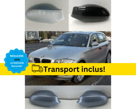 BMW - Capac carcasa oglinda BMW Seria 1 E87 2004-2007 Negru Gri Albastru Alb Maro Albastru Verde vopsita la culoarea masini